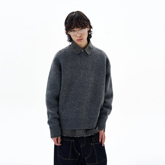 RT No. 29011 KNITWEAR CREWNECK SWEATER