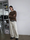 RT No. 29157 MAINICHI STRAIGHT DRAPE PANTS