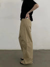 RT No. 19508 SILHOUETTE PLEATED CASUAL PANTS