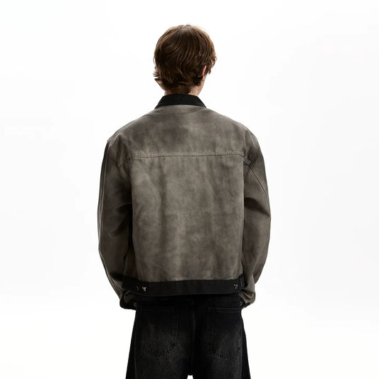 RT No. 40813 YORU CONTRAST DENIM JACKET