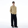 RT No. 20001 POLO COLLAR BUTTON-UP SWEATER
