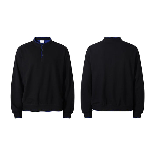 RT No. 31000 STITCHED HENRY COLLAR LONGSLEEVE