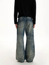 RT No. 50322 WHISKER WASH DENIM JEANS