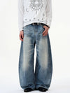 RT No. 32817 WASHED SCIMITAR DENIM JEANS