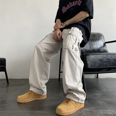 RT No. 9513 CARGO STRAIGHT PANTS