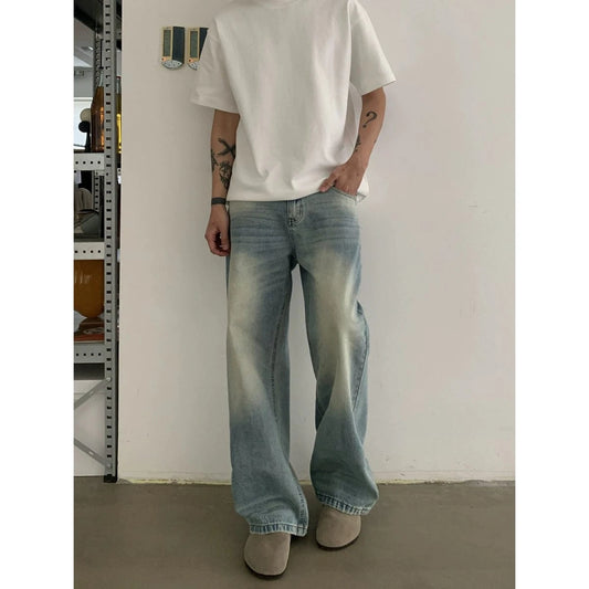 RT No. 18734 BLUE DENIM STRAIGHT JEANS