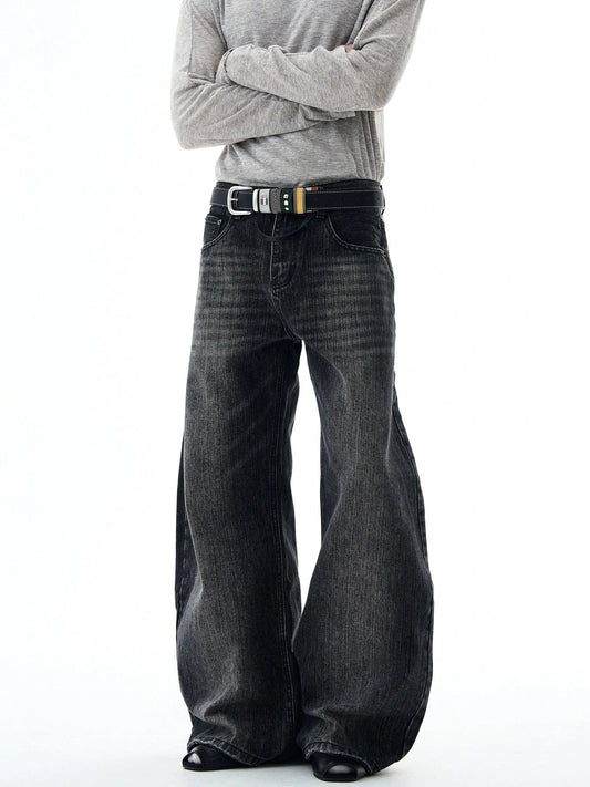RT No. 32828 WASHED SCIMITAR DENIM JEANS