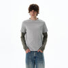 RT No. 12720 TWO PIECE LAYERED LONGSLEEVE