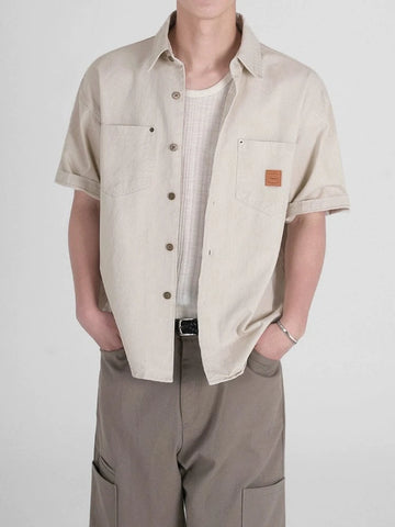 RT No. 18610 BUTTON-UP SHORT SLEEVE SHIRT