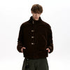 RT No. 50009 DARK BROWN BUCKLE BOXY JACKET