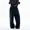RT No. 29029 WASHED DENIM BAGGY STRAIGHT JEANS