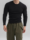 RT No. 12561 VERTICAL KNIT SLIM LONGSLEEVE