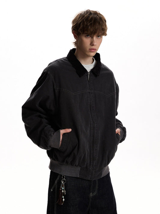 RT No. 59037 WORKWEAR ZIPPER COLLAR JACKET