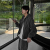 RT No. 12445 DARK GRAY ZIP HOODIE & CARGO SWEATPANTS