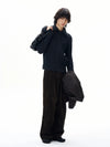 RT No. 31015 CORDUROY BAGGY STRAIGHT PANTS