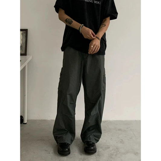RT No. 18746 CARGO PARACHUTE STRAIGHT PANTS