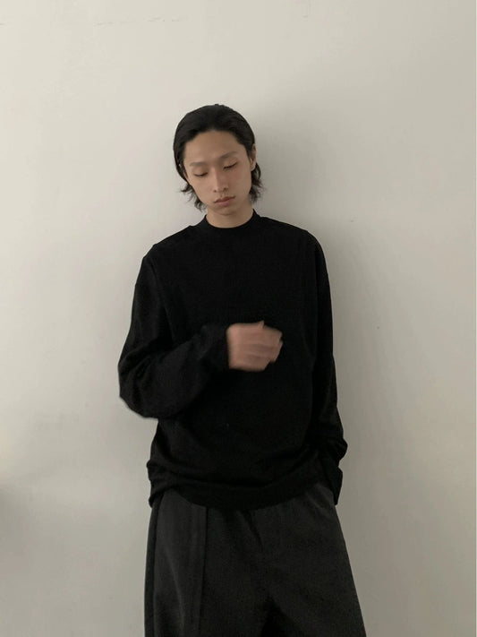 RT No. 19843 RECONSTRUCTED MOCK NECK LONGSLEEVE