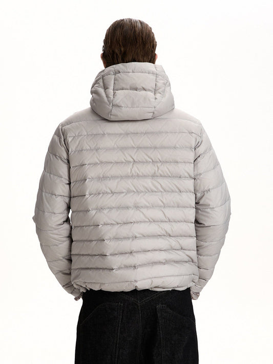 RT No. 59021 LIGHTWEIGHT RIBBED HOODED JACKET