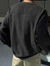 RT No. 29055 WAFFLE KNIT CREWNECK SWEATER