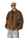 RT No. 28003 RECONSTRUCTED BROWN LEATHER JK