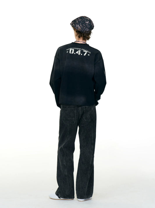 RT No. 50202 47 NUMBERED GRAPHIC LONGSLEEVE