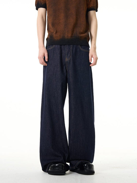 RT No. 12704 DARK DENIM STRAIGHT JEANS