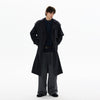 RT No. 50417 WOOLEN PLAID TRENCH COAT