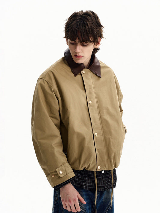 RT No. 55125 LEATHER COLLAR WORKWEAR JACKET