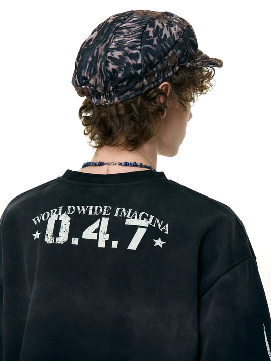 RT No. 50202 47 NUMBERED GRAPHIC LONGSLEEVE