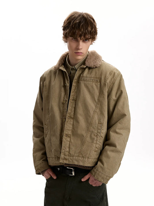 RT No. 45024 FUR COLLAR JACKET