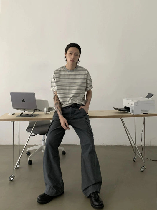RT No. 19500 SILHOUETTE CARGO PARATROOPER PANTS