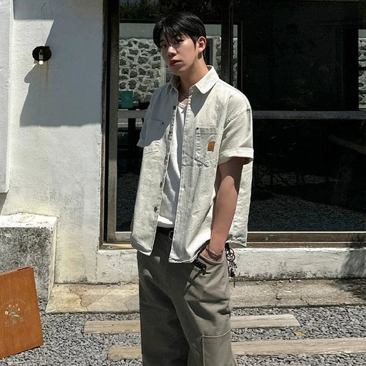 RT No. 18610 BUTTON-UP SHORT SLEEVE SHIRT