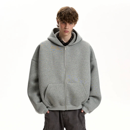 RT No. 40612 OKANE SILHOUETTE ZIPPER SWEATER