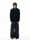 RT No. 31005 KNIT COLLAR SWEATER