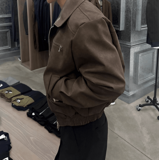 RT No. 12245 LEATHER COLLAR JK