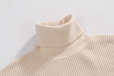 RT No. 10411 KNITTED TURTLENECK SWEATER