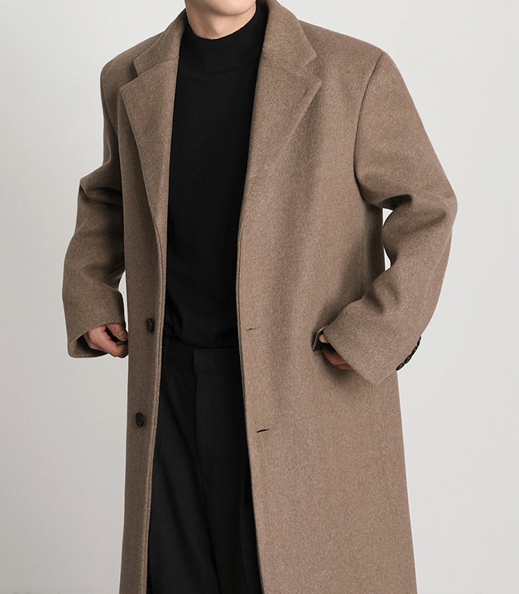 RT No. 6227 WOOLEN TRENCH COAT