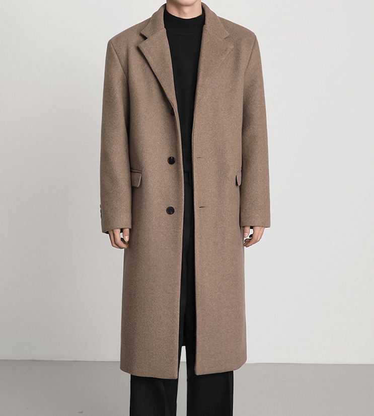 RT No. 6227 WOOLEN TRENCH COAT