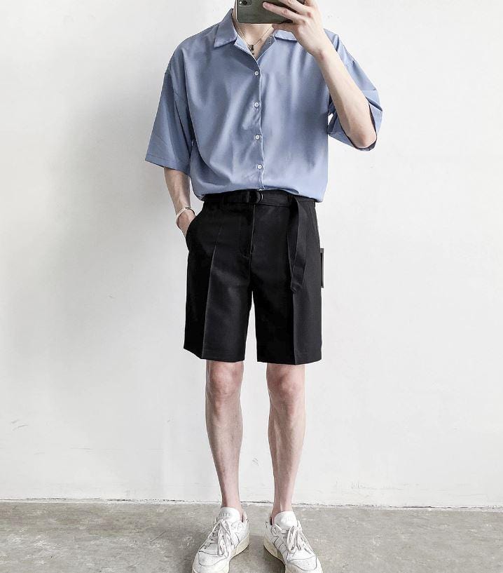 RT No. 5008 SLIM CASUAL SUIT SHORTS