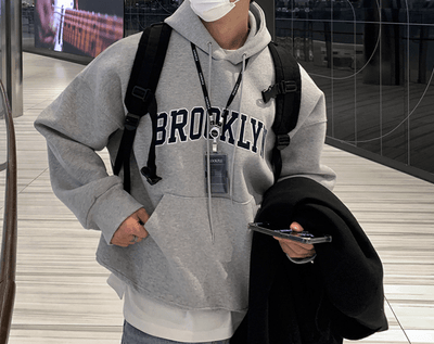 RT No. 6512 GRAY BROOKLYN PULLOVER HOODIE