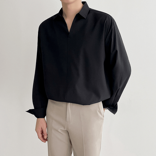 RT No. 2564 V-NECK COLLAR SHIRT