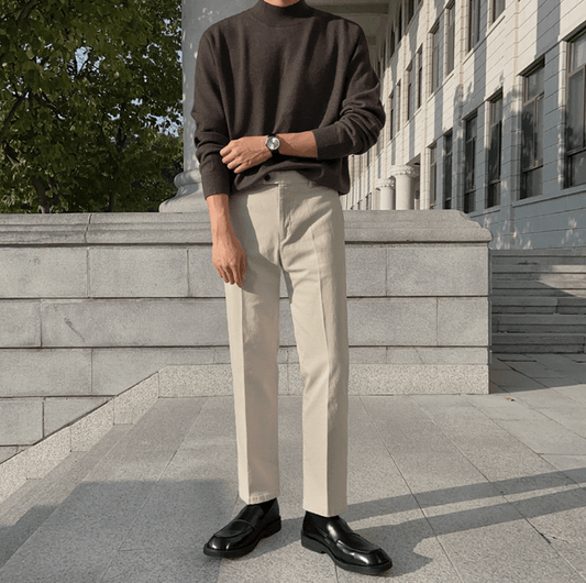 RTNo.3475ニットハーフタートルネックセーター