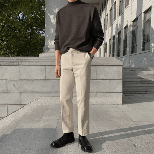 RTNo.3475ニットハーフタートルネックセーター