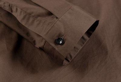 RT No. 4414 BROWN COLLAR SHIRT