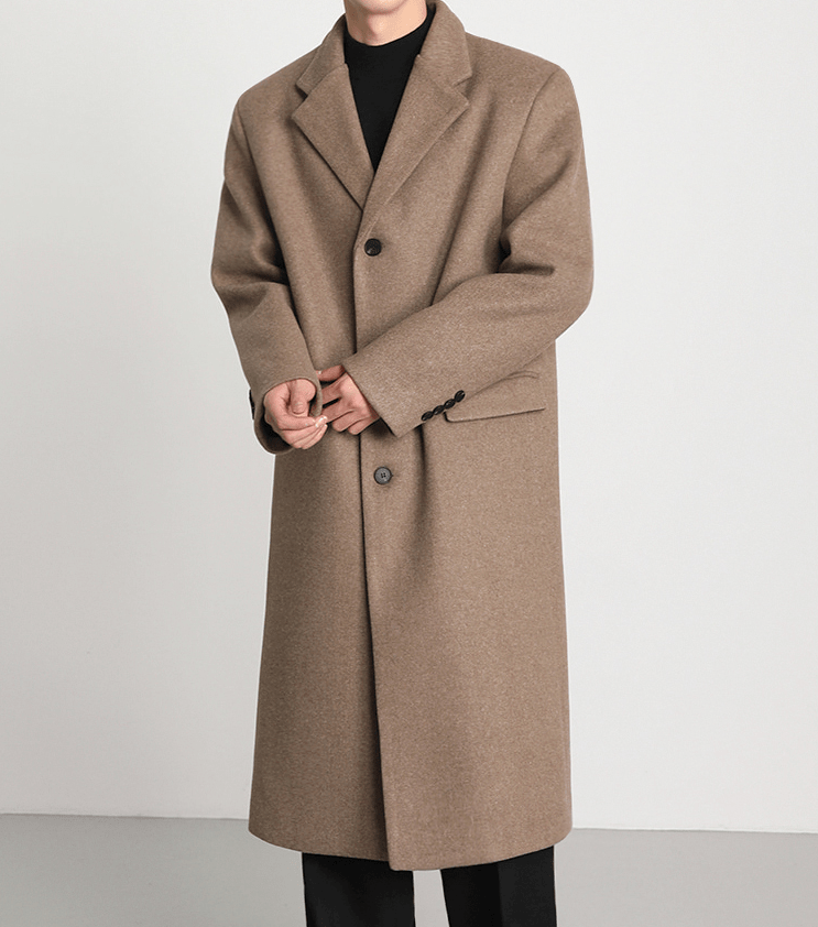 RT No. 6227 WOOLEN TRENCH COAT