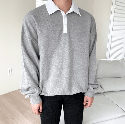 RT No. 2260 COLLARED SWEATER