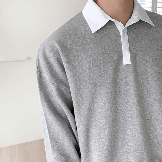 RT No. 2260 COLLARED SWEATER