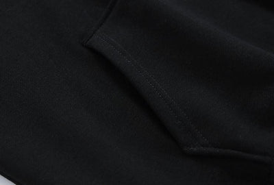 RT No. 4408 BASIC BLACK HOODIE