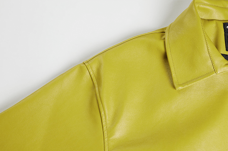 RT No. 3022 YELLOW COLLAR LEATHER JK