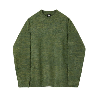 RT No. 6222 MOHAIR ROUND NECK SWEATER